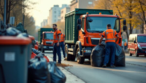 Вивіз старих меблів Київ — команда Майстер-Про завантажує дивани, шафи та інші меблі в Газель і бусик